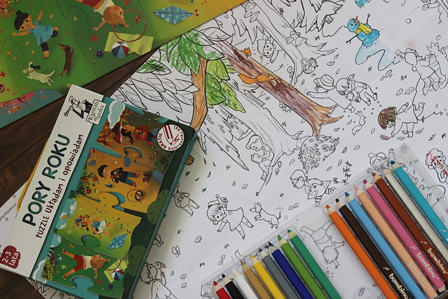 Puzzle dla 2-3 latków – Seria układam i opowiadam Kapitan Nauka