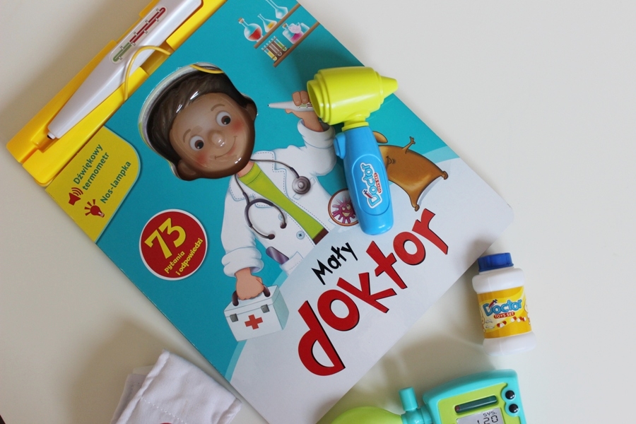Mały lekarz i mały podróżnik- Książki interaktywne dla dzieci Olesiejuk