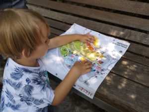 Praga Zoo - mapa ogrodu botanicznego