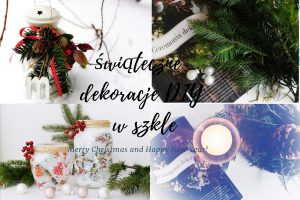 świąteczne dekoracje w szkle