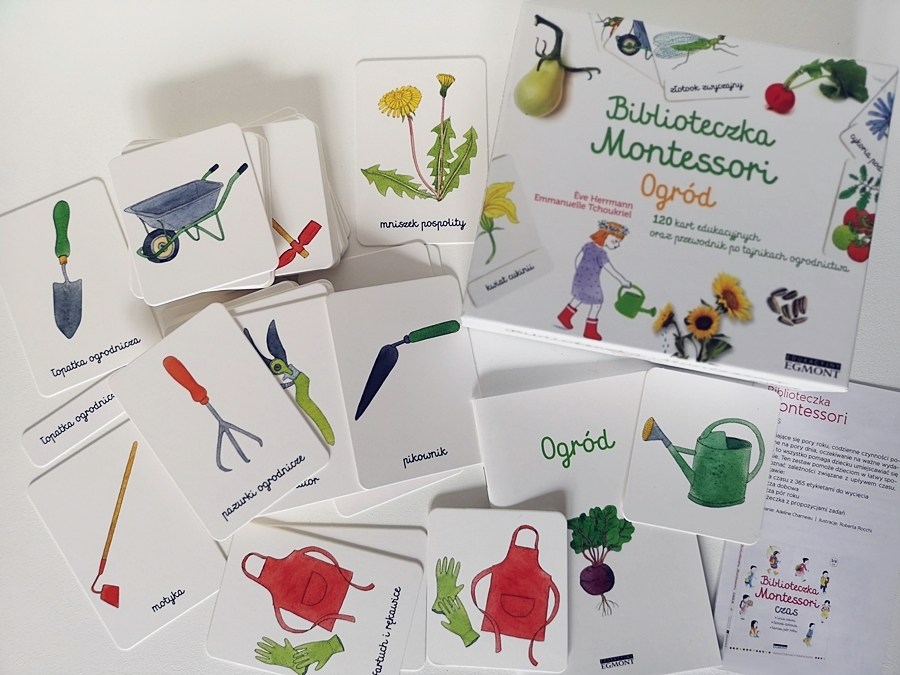 „Biblioteczka Montessori: Ogród” Eve Herrmann, Emmanuelle Tchoukriel